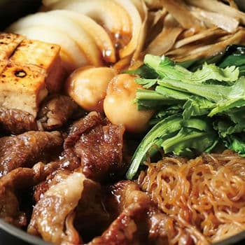 国産黒毛和牛肩モモすき焼き用（400g）