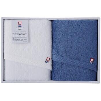 今治ピュアカラー甘撚りフェイスタオル2P