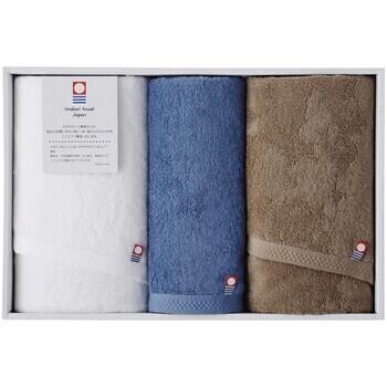 今治ピュアカラー甘撚りフェイスタオル2P＆ハンドタオル