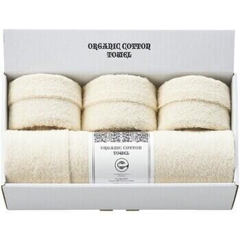 オーガニックコットンバスタオル＆フェイスタオル3P