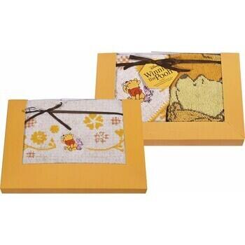 フェイスタオル＆ウォッシュタオル2P