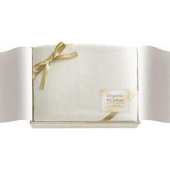 オーガニックコットン綿毛布（国産木箱入）