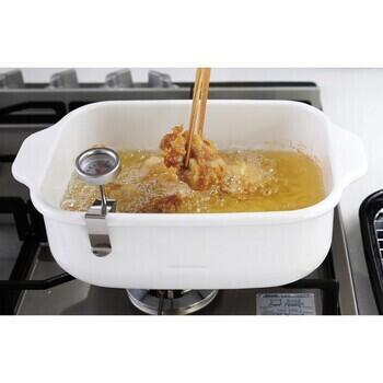 角型天ぷら鍋ワイド