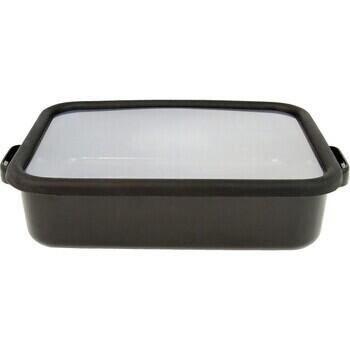 抗菌琺瑯ブラック両手ハンドル付き（1.85L）