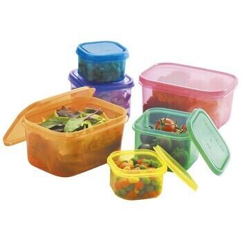 電子レンジ対応保存容器6pc