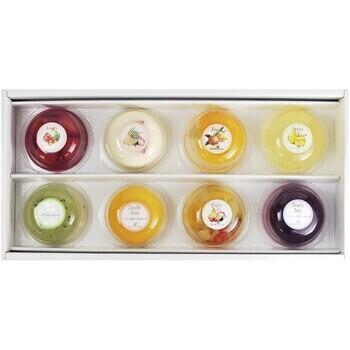 フルーツゼリー・ダブルテイスト詰合せ（8個入）