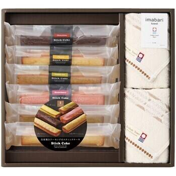 グリーンモードエコドットタオル＆スティックケーキギフト LST020MD