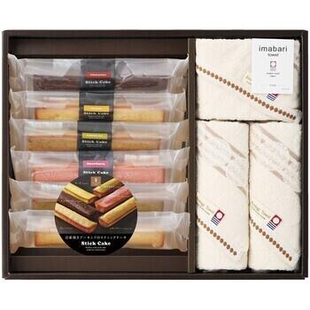 グリーンモードエコドットタオル＆スティックケーキギフト LST021MD