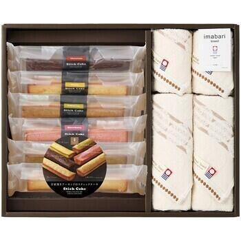 グリーンモードエコドットタオル＆スティックケーキギフト LST022MD