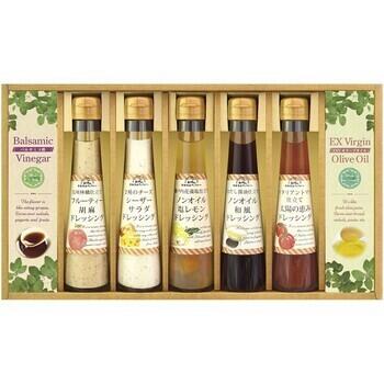 すこやかドレッシングとオリーブオイル＆ビネガー DS-35