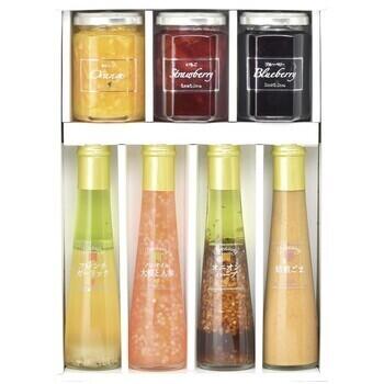 ジャム（3個）・ドレッシング（4本）詰合せ