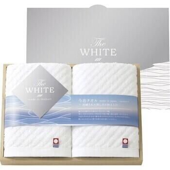 日本製 フェイスタオル2P（木箱入）