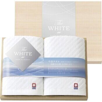 日本製 スリムバスタオル2P（木箱入）