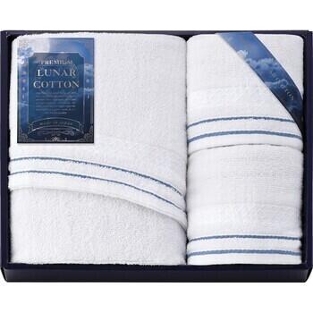 フェイスタオル＆ハンドタオル2P