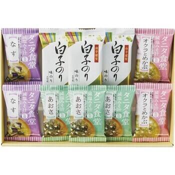 減塩みそ汁・白子のり詰合せ ST-25