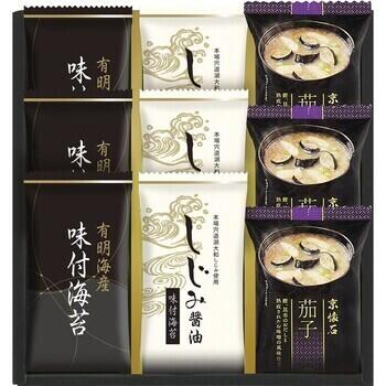 フリーズドライみそ汁＆有明海産味付海苔セット NTS-BA