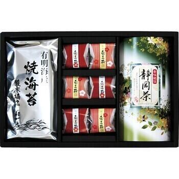静岡茶・焼海苔・梅詰合せ