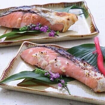 北海道産天然秋鮭切身詰合せ