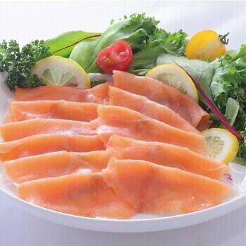 北海道産秋鮭スモークサーモン