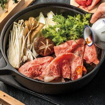 松阪牛すき焼き食べ比べ＆今半割下セット