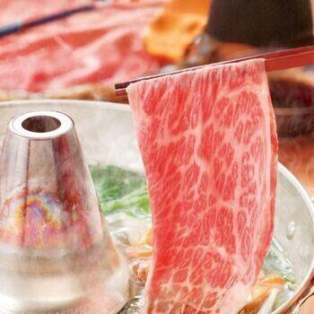 松阪牛ももしゃぶしゃぶ&今半ポン酢・ごまだれセット
