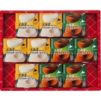 北海道クアトロチーズプリン＆ティラミスプリン