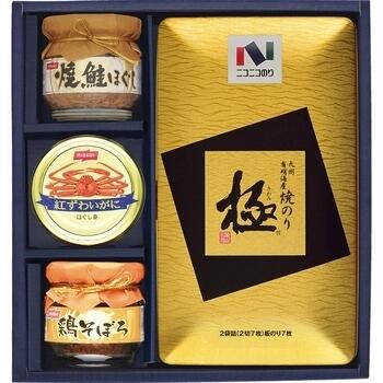 「極」焼のり・瓶・缶詰合せ