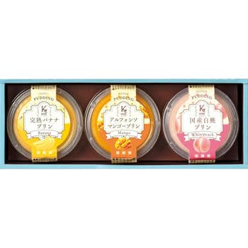 フルーツプリン詰合せ（3個入）