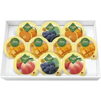 マンゴープリン＆フルーツゼリーギフト（10個入）