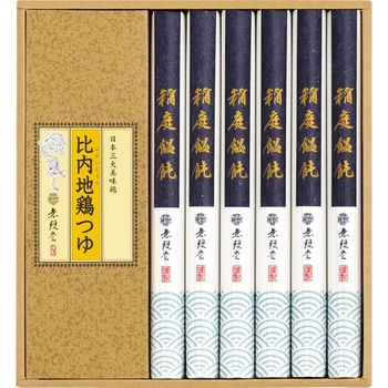 稲庭饂飩・比内地鶏つゆ MU25