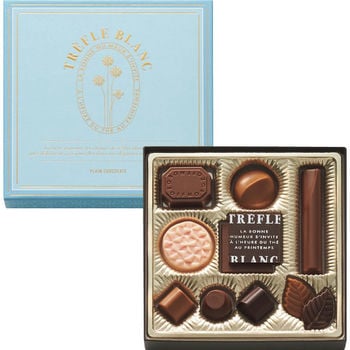 【紙袋付】モロゾフ トレフルブラン（プレーンチョコレート）（11個入）