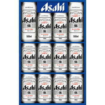 スーパードライ缶ビールセット（350ml×10缶、500ml×2缶） アサヒ