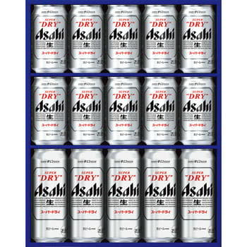 スーパードライ缶ビールセット（350ml×10缶、500ml×5缶） アサヒ
