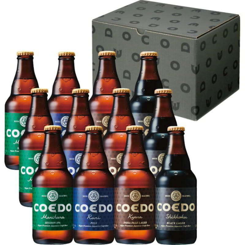 コエドプレミアムセット（4種各3本入） コエドブルワリー | ドリンクの