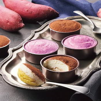 薩摩芋とチーズの2層のケーキ（6個入）