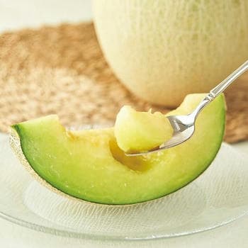 山形県産 華の会の庄内砂丘メロン 青果肉（2玉入）