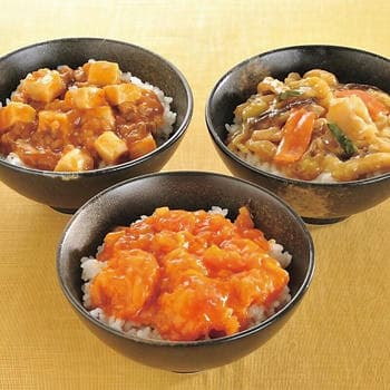 大龍ミニ丼の具3種セット