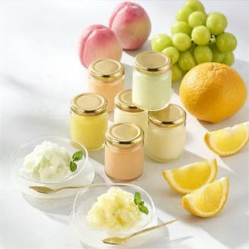 凍らせて食べるフルーツソルベ（8個入）