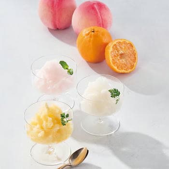 凍らせて食べるフルーツシャーベットゼリー（10個入）