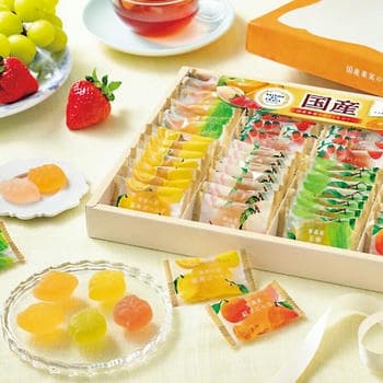 国産果実のひとくちゼリ―