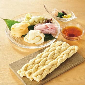 彩り三輪素麺と三輪むすび詰合せ