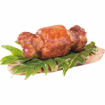 原始人の宴（骨付きソーセージ）