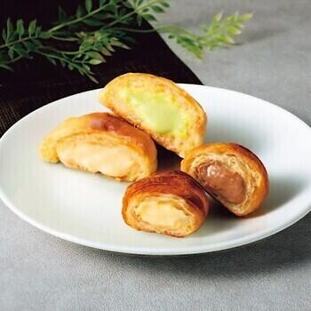 ミニくりーむクロワッサン・くりーむメロンパン詰合せ（12個入）