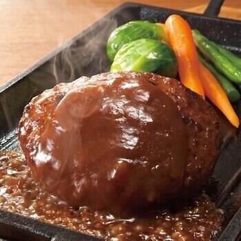 直火厨房荒挽ハンバーグ（9個入）