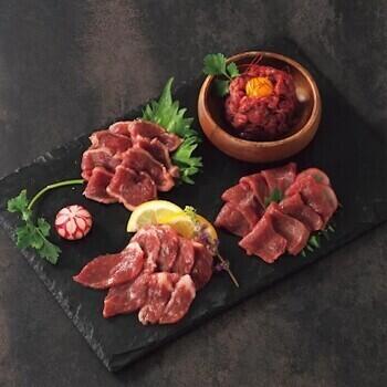 ふじ馬刺し詰合せ【雅】（計340g）