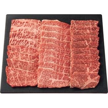 三田和牛三部位焼肉盛合せ（計470g）