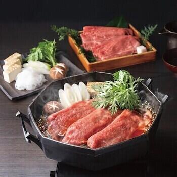 総本家肉の大橋亭近江牛カタすき焼き用（350g）