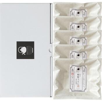 お湯をかけるだけで出来る稲庭うどん