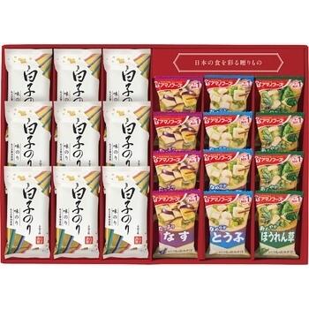 フリーズドライ味噌汁×白子のりギフト