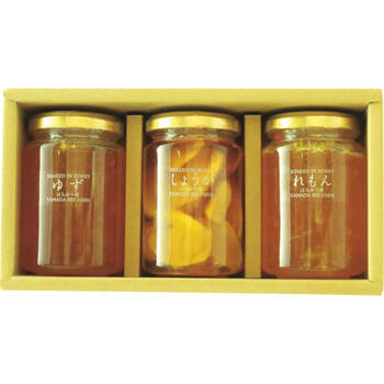 はちみつ漬3本セット